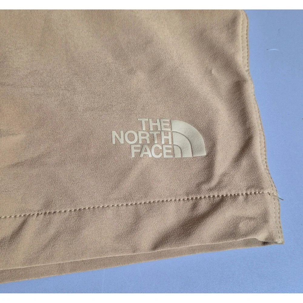 The North Face Mens Paramount Trail Hiking Shorts Mens Medium Long Beige NEW